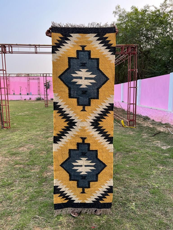 Wool Rug, Turkish Rug, Free Shipping Rug, Kitchen Kilim Rug, Oriental Rug, Jute Wool Rug, Boho Area Rug, Patte